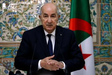 Algerian President rejects labeling Palestinian resistance as terrorist
