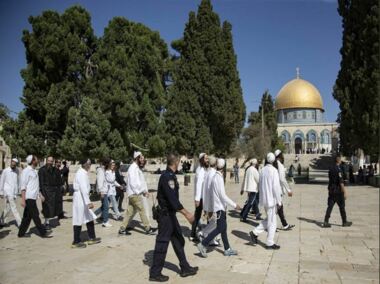Dotaciones palestinas: 22 incursiones en Al-Aqsa y 47 impedimentos de la llamada a la oración en Al-Ibrahimi el pasado mes de enero
