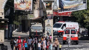 إصابة مسن فلسطيني برصاص العدو الصهيوني عند مدخل مخيم جنين