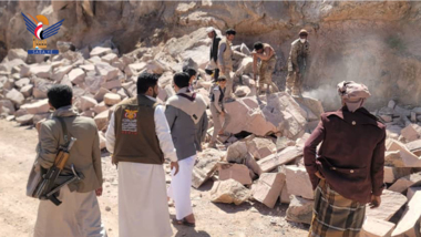 Inspezierung von Gemeinschaftsinitiativen im westlichen Teil der Provinz Sana'a
