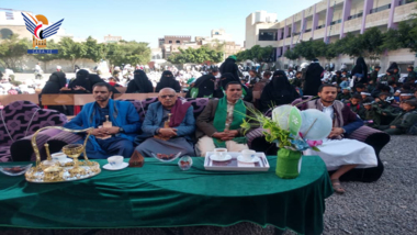 احتفالات في مدارس شعوب والسبعين وبني الحارث بالمولد النبوي
