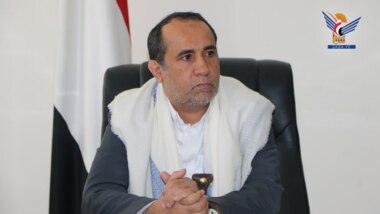 عضو لجنة نصرة الأقصى أحمد حامد يُحيي عمليات الجيش اليمني تضامنا مع غزة