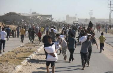 25 palestinos muertos y 175 heridos en una masacre contra personas que esperaban ayuda en Gaza