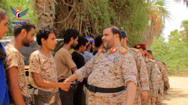 قيادات من المنطقة العسكرية الخامسة تزور المرابطين في الدريهمي