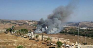 Zionist enemy planes, artillery continue bombarding several towns south of Lebanon