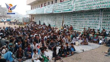 افتتاح نمایشگاه تصاویر شهدا در افلح یمن حجه