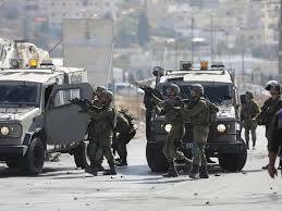Suffocation cases during confrontations with enemy forces south Nablus