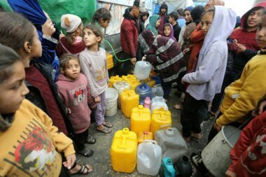 Die Stadtverwaltung von Gaza erhebt einen „dringenden Appell“, nachdem alle Wasserbrunnen der Stadt geschlossen wurden