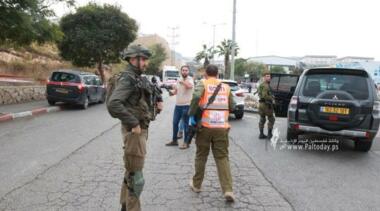 Zionistischer Siedler wurde bei einem Messerangriff nördlich von Dschenin verletzt, der Täter zog sich zurück