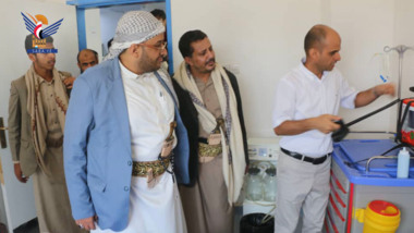 المساوى يفتتح مستشفى الريادة في منطقة الزيلعي بمديرية خدير
