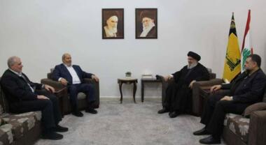 Hezbollah Secretary General Nasrallah receives Hamas delegation