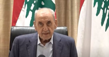 Lebanese Parliament Speaker: I refused to talk about any deadline to extend withdrawal period