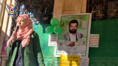 فعاليات في بني الحارث بأمانة العاصمة بذكرى الشهيد القائد