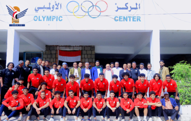 Youth Minister & his deputy visit national youth team camp