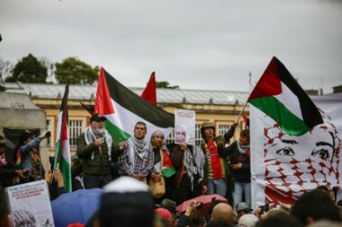 آلاف يتظاهرون في البرازيل وتشيلي والمكسيك دعما لفلسطين