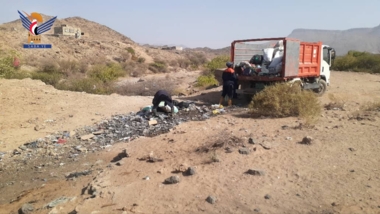 حملة نظافة شاملة في مأرب 