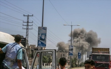 Gaza Media Office: Enemy bombs Nossairat camp 63 times in 7 days