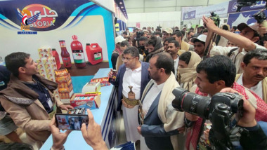 محمد علي الحوثي يفتتح المعرض الوطني الأول والشامل للمنتجات الوطنية بصعدة