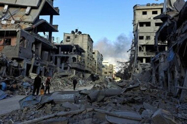 Municipio de Beit Lahia: el 95% de las viviendas destruidas y 100.000 ciudadanos sin hogar