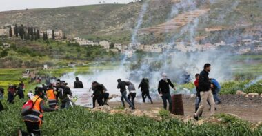  Occupier forces raid two towns south Nablus