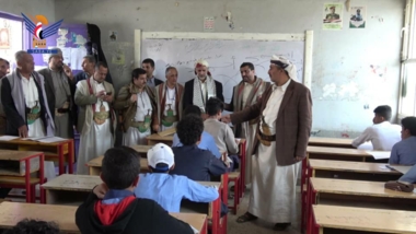 العلامة مفتاح يدشن اختبارات الشهادة الأساسية بمحافظة صنعاء