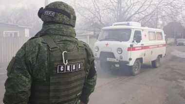 مقامات دونتسک: نیروهای کی یف طی 24 ساعت دونتسک را با 64 پرتابه بمباران کردند