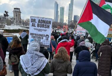 Demonstration in Chicago calls for stopping genocide in Gaza