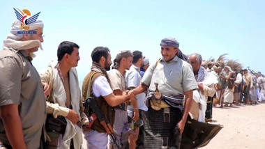 زيارات عيدية للمرابطين في جبهات الساحل الغربي بمحافظة الحديدة