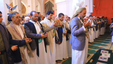 تشييع جثمان فقيد الوطن أحمد عريج بصعدة