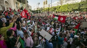Una marcha en Túnez es una victoria para el pueblo palestino y el nacimiento del genocidio.