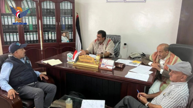 Progress of sewage network project in Bayda city discussed 
