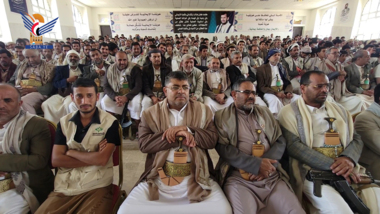 محمد علي الحوثي يشارك في اختتام دورة فرسان التنمية بصعدة