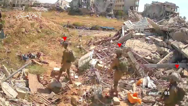 Al-Qassam targets enemy infantry force with RPG