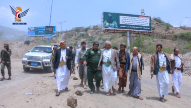 Al-Musawa inspects traffic flow at eastern part of Taiz - Al-Hawban
