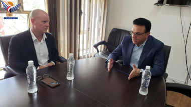El Ministro del Agua dialoga con el representante adjunto de UNICEF cooperación para apoyar los sectores de agua y saneamiento ambiental