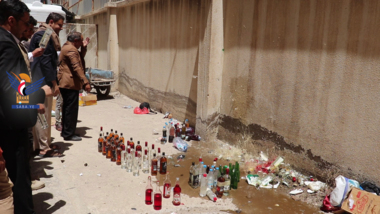 La Fiscalía del Suroeste de Amanat destruye una cantidad de alcohol
