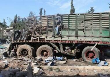 Hamas : le ciblage des convois de secours par l’ennemi sioniste est une confirmation de la poursuite de la guerre d’extermination