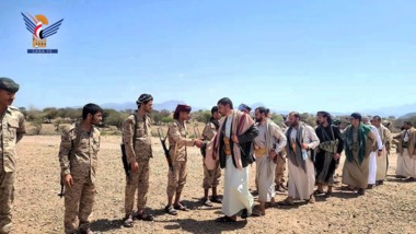 زيارة للمرابطين في جبهات تعز والضالع
