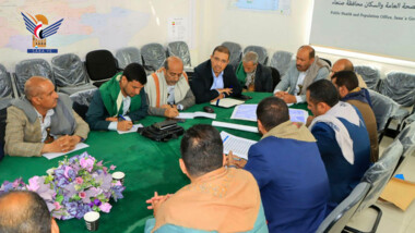 Discussing UNOPS's emergency interventions in Sana'a