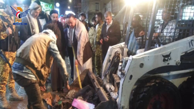 أمين العاصمة يدّشن حملة نظافة شاملة لرفع البسطات بالتزامن مع عيد الفطر