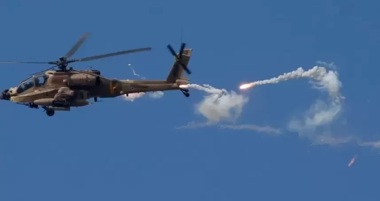 Israeli helicopters fire towards homes in Tel al-Hawa 