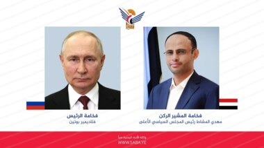 Präsident Al-Mashat gratuliert dem russischen Präsidenten Wladimir Putin zu seinem Wahlsieg
