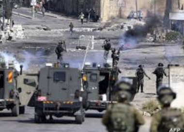 ارتفاع عدد الإصابات برصاص العدو خلال مواجهات في نعلين والنبي صالح الى خمسة فلسطينيين