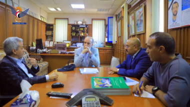 Meeting chaired by Economy Minister discusses Saudi German Hospital status in Sana'a