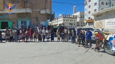 البيضاء.. وقفة قبلية إعلاناً للنفير العام ودعماً لغزة