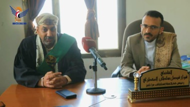 نائب وزير العدل يتفقد سير العمل في المجمع القضائي بمحافظة تعز