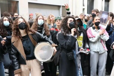 Les manifestations étudiantes contre la guerre à Gaza perturbent une ancienne université à Paris