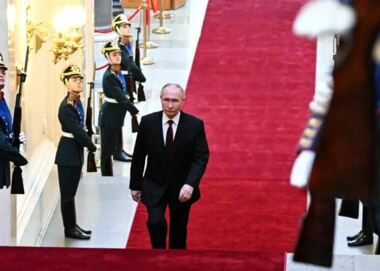 الرئيس الروسي يؤدي اليمين الدستورية لولاية رئاسية خامسة