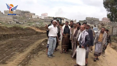 Vérifiez le projet de remblayage de la route à Bayda