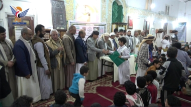 تكريم 145 طالباً متفوقاً من مدارس جيل القرآن في الصافية بأمانة العاصمة 